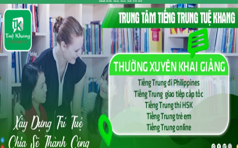 Tuệ Khang – Địa chỉ có khóa học tiếng Trung uy tín