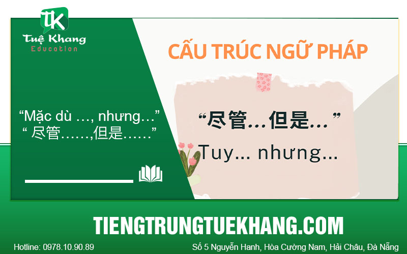 Cấu trúc “Mặc dù …, nhưng…” trong tiếng Trung “